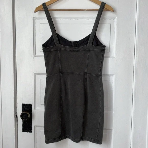 FREE PEOPLE INTIMATELY BODYCON MINI CORSET DRESS - Picture 6 of 10